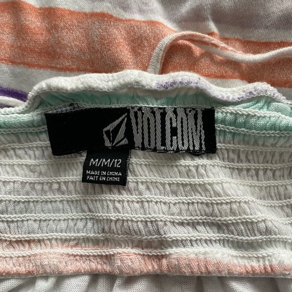 Volcom striped strappy Sun dress multicolor medium - Picture 4 of 4